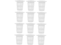 50 cestas de plástico para cultivo hidropónico