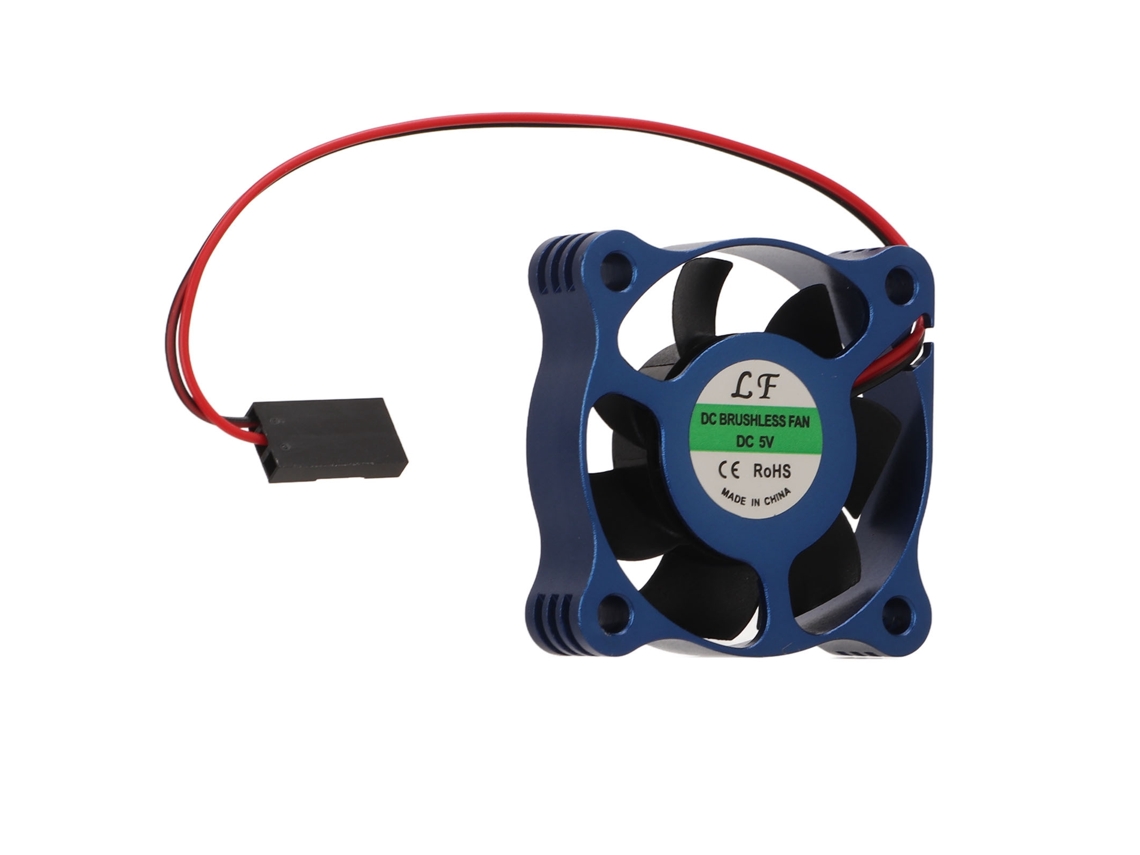 Ventilador de refrigeración del motor ESC para coche RC, azul oscuro