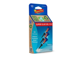 Adhesivo Instantáneo Supertite 2513 Gel 1 g Mini 3 Unidades