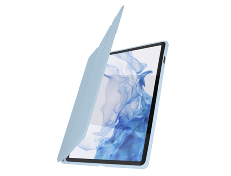 Funda Samsung Tab S7 11.0/S8 Soporte Teclado Vídeo Cierre Imán Azul DUX DUCIS