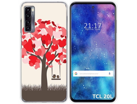 Carcasa TCL 20L / 20L+ TUMUNDOSMARTPHONE Dibujos Multicolor
