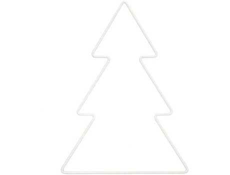 Adorno de Navidad RICO DESIGN árbol metalizado