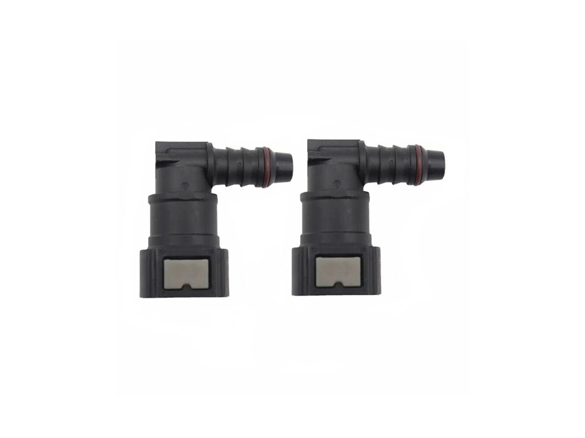 9.89 Id8 Conector Rápido De Combustible Curvo, Accesorios De Tubería De Fijación De Tubo De Urea, Conexión De Filtro De Gas 90 Conector Rápido De Co