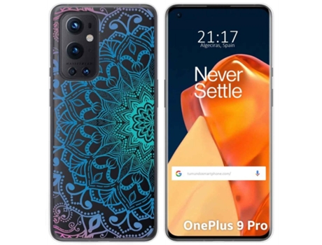 Carcasa OnePlus 9 Pro 5G TUMUNDOSMARTPHONE Dibujos Transparente Multicolor