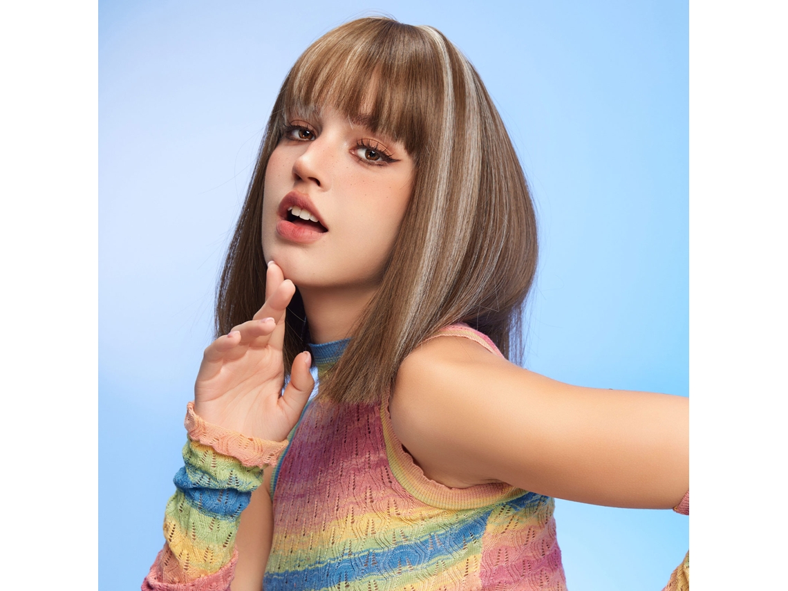 Peluca Recta Realista Para Mujer Ideal Para Cosplay Y Fiestas