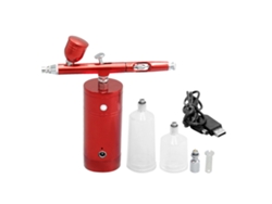 Kit De Aerógrafo Usb Portátil Recargable Con Compresor Para Maquillaje, Tatuajes Y Pintura De 0,3 Mm.