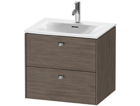 Mueble DURAVIT Brioso bajo lavabo montado en la pared 62,0 x 47,9 cm 2 cajones incl. recorte de sifón y delantal para lavabo Viu 234463