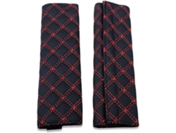 Protectores de cinturón de seguridad para coche, cojín de seguridad, funda protectora con bolsillo para el hombro (paquete GOKOCO)