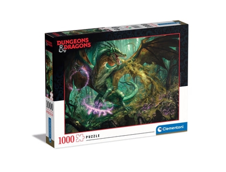 Puzzle rompecabezas CLEMENTONI Dinossauros (18 anos - 1000 unidades)