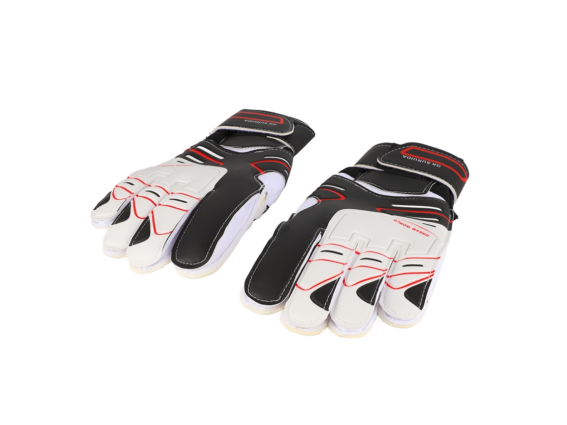 Luvas de futebol 2026rebe-Goleiro tamanho adulto 10 pretas antiderrapantes para treino e jogo de futebol