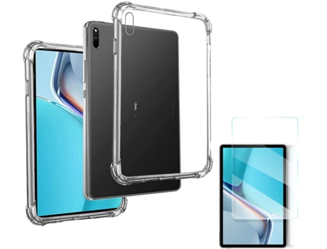 Kit Carcasa + Protector de Pantalla Huawei Matepad 11 Esquinas Reforzadas Transparente