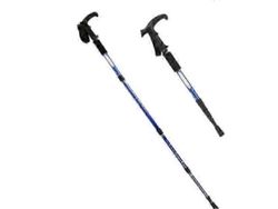 Bastones de senderismo plegables, bastones para mochileros, resistentes a los golpes y...