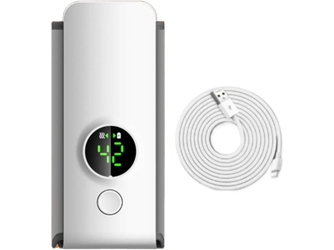Calientabiberones Recargable Con Control Y Pantalla De Temperatura, Calientapezones