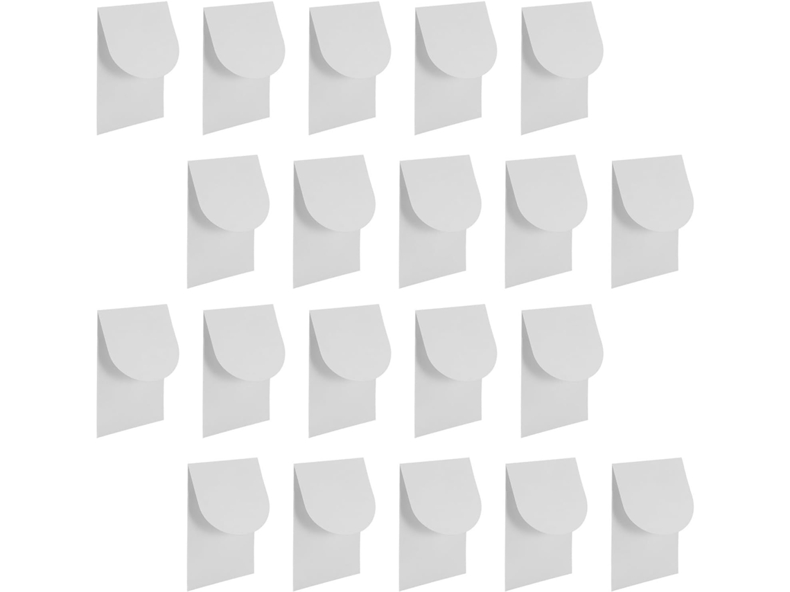 Paquete de 20 sobres para invitaciones color beige nieve, 18 cm, papel de 300 g/m² SFUSHOS