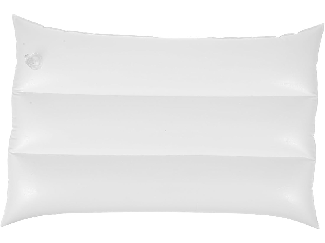 Almohada Viaje Inflable Blanca De Inflable,