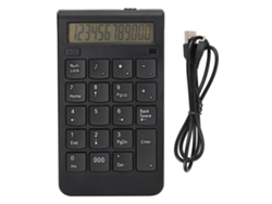 Teclado Numérico Inalámbrico 2.4g Con Pantalla, 19 Teclas, En Forma De U, Plug And Play Para Pc Portátil