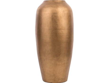 Jarrón Lorca Mate (Dorado - Terracota -27x27x48 cm)
