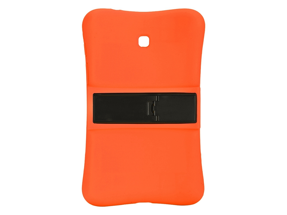 Funda protectora a prueba de golpes para tableta con soporte ajustable (Samsung Pad P3200 Naranja)