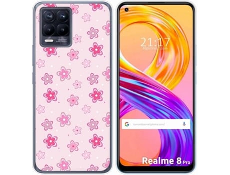 Carcasa Realme 8 4G / 8 Pro TUMUNDOSMARTPHONE Flores Multicolor