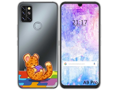 Carcasa Umidigi A9 Pro TUMUNDOSMARTPHONE Dibujos Transparente Multicolor