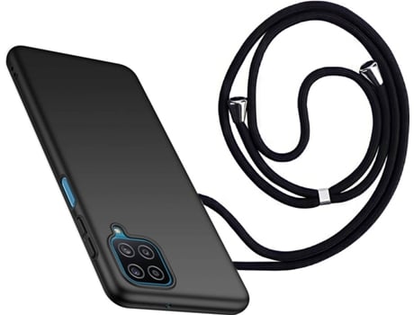 Funda Samsung M12 Turtleshell Rígida con Collar Negro