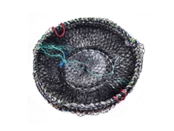 Jaula De Pesca Plegable Para Langosta Cangrejo Camarón Y Peces (25cm)