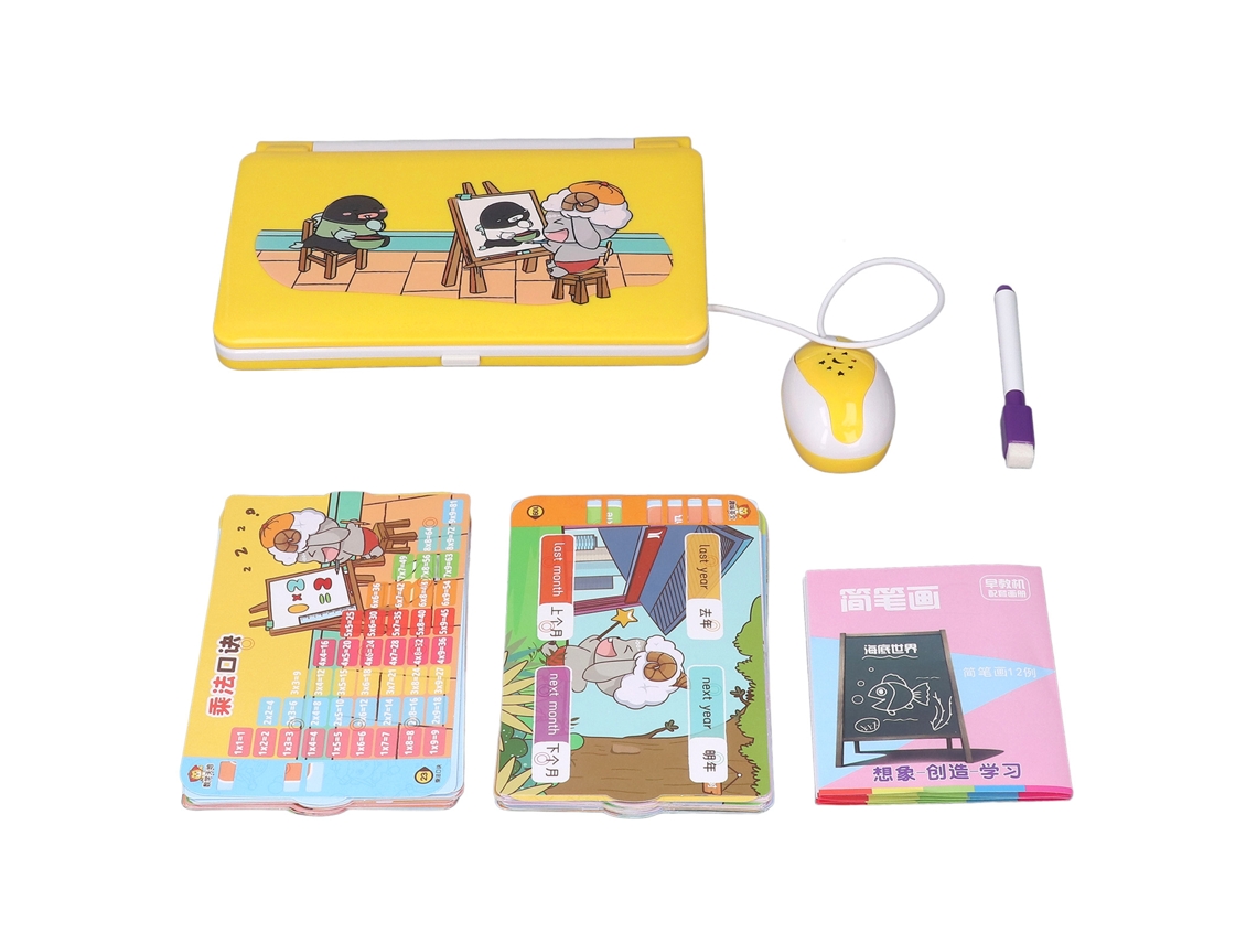 Notebook Educacional Para Crianças Aprendizagem Inglês Matemática Ortografia Brinquedo Infantil