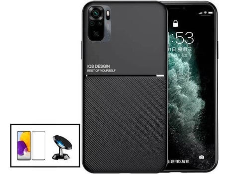 Kit Carcasa Magnetic Lux Xiaomi Redmi Note 11 4G PHONECARE Negro