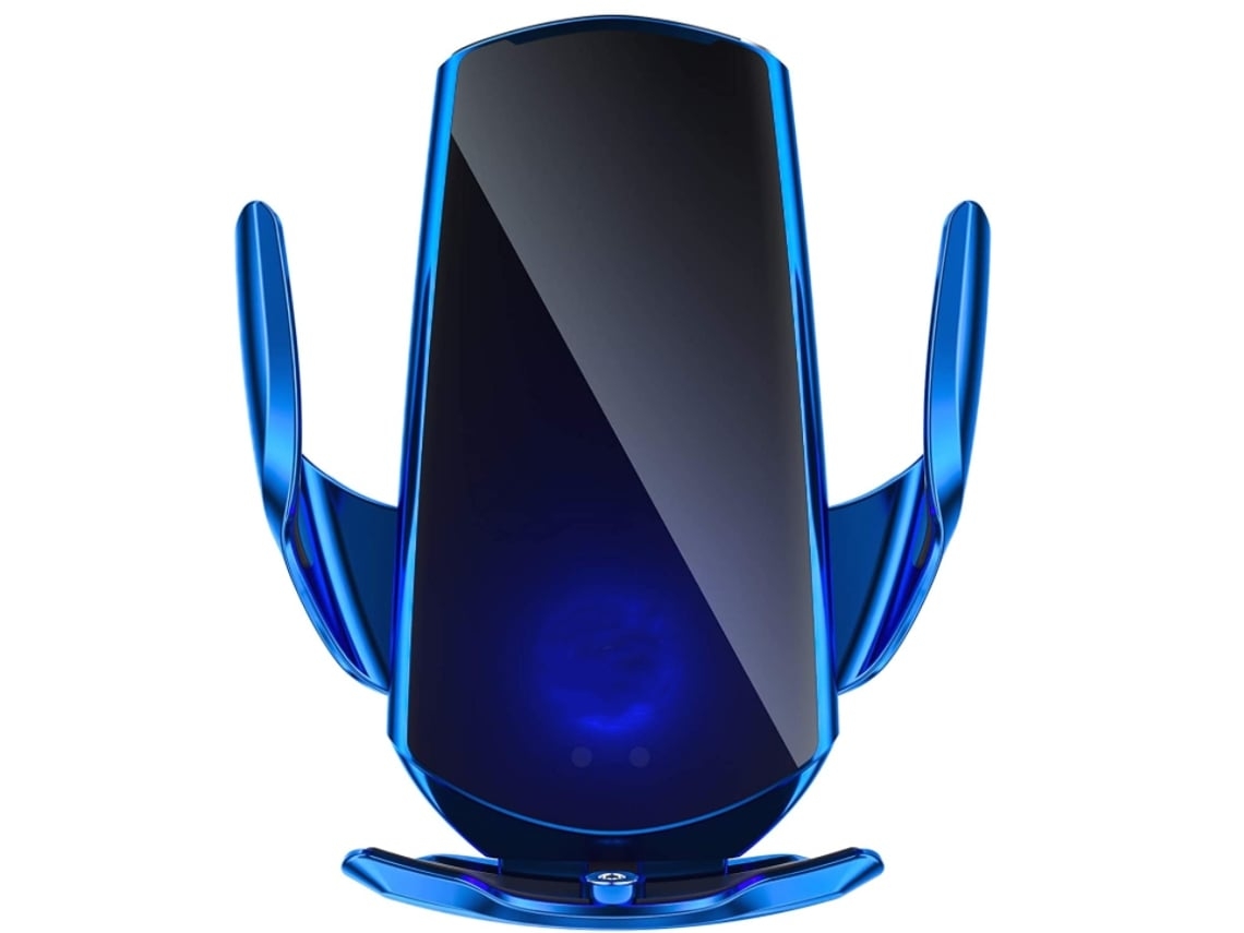 Cargador Carro Sem Dispositivos Habilitados Qi YIZHOOD Azul