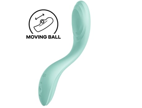 Vibrador De Punto G De Placer Rrrolling SATISFYER VIBRATOR Verde