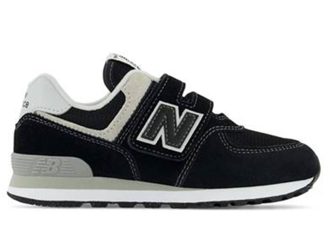 Zapatillas Deportivas NEW BALANCE 574 Para Niños (Negro - Material Sintético -30)