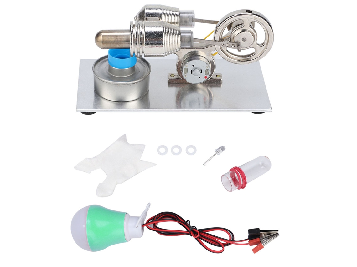 Modelo de generación de energía Stirling para uso en laboratorio