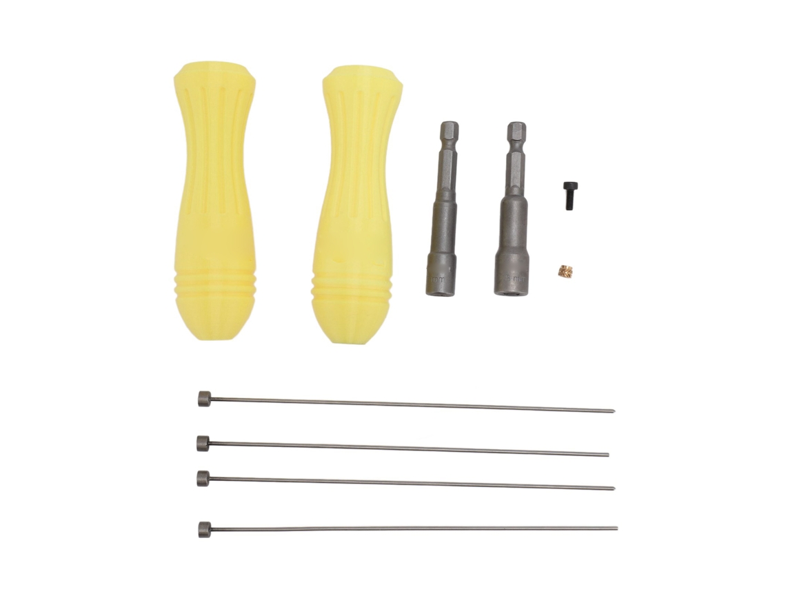 Kit Limpiador De Boquillas Para Impresora 3d Con Agujas Y Herramienta De Extracción, Mango Antideslizante Y Metal Fuerte