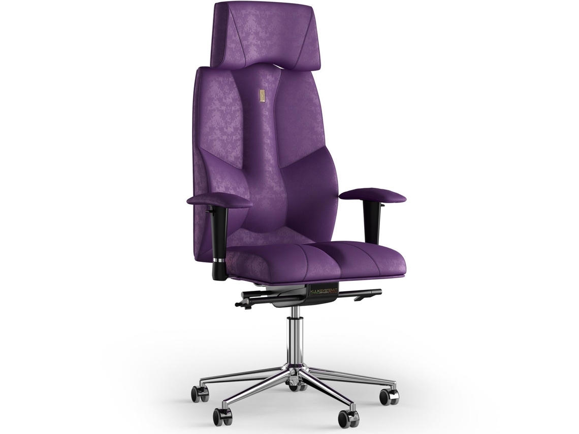 Silla de Oficina KULIK Tejido Empresarial (Antara - Violeta -130x50x50cm)