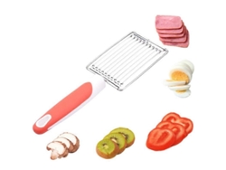 Cortador De Tomate Y Jamón De Acero Inoxidable Antideslizante Para Cocina, Herramienta Duradera Con Mango Cómodo Y Agujero De Colgado