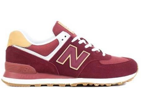 Zapatillas NEW BALANCE 574 Hombre (44.5 - Bordeos)