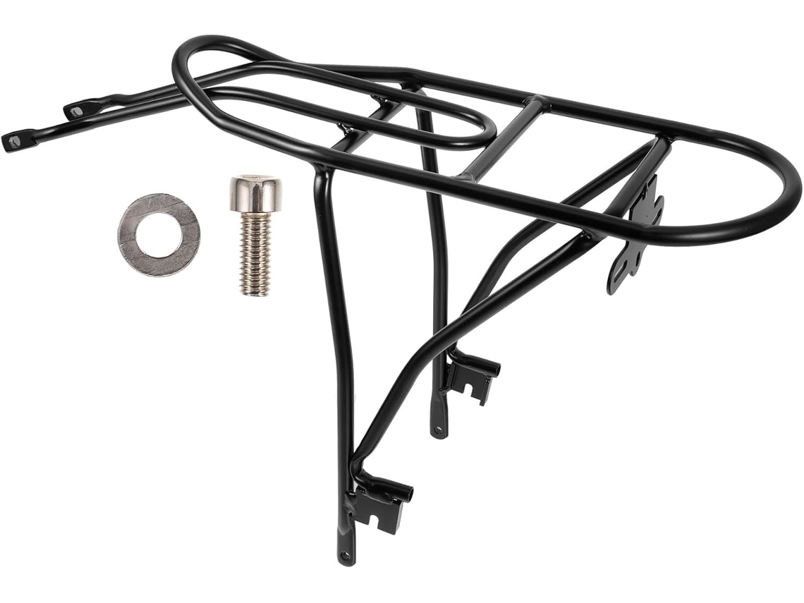 Portabicicletas Trasero De Aleación De Aluminio Negro, Portabicicletas Plegable Y Estable Para Bicicletas Eléctricas.