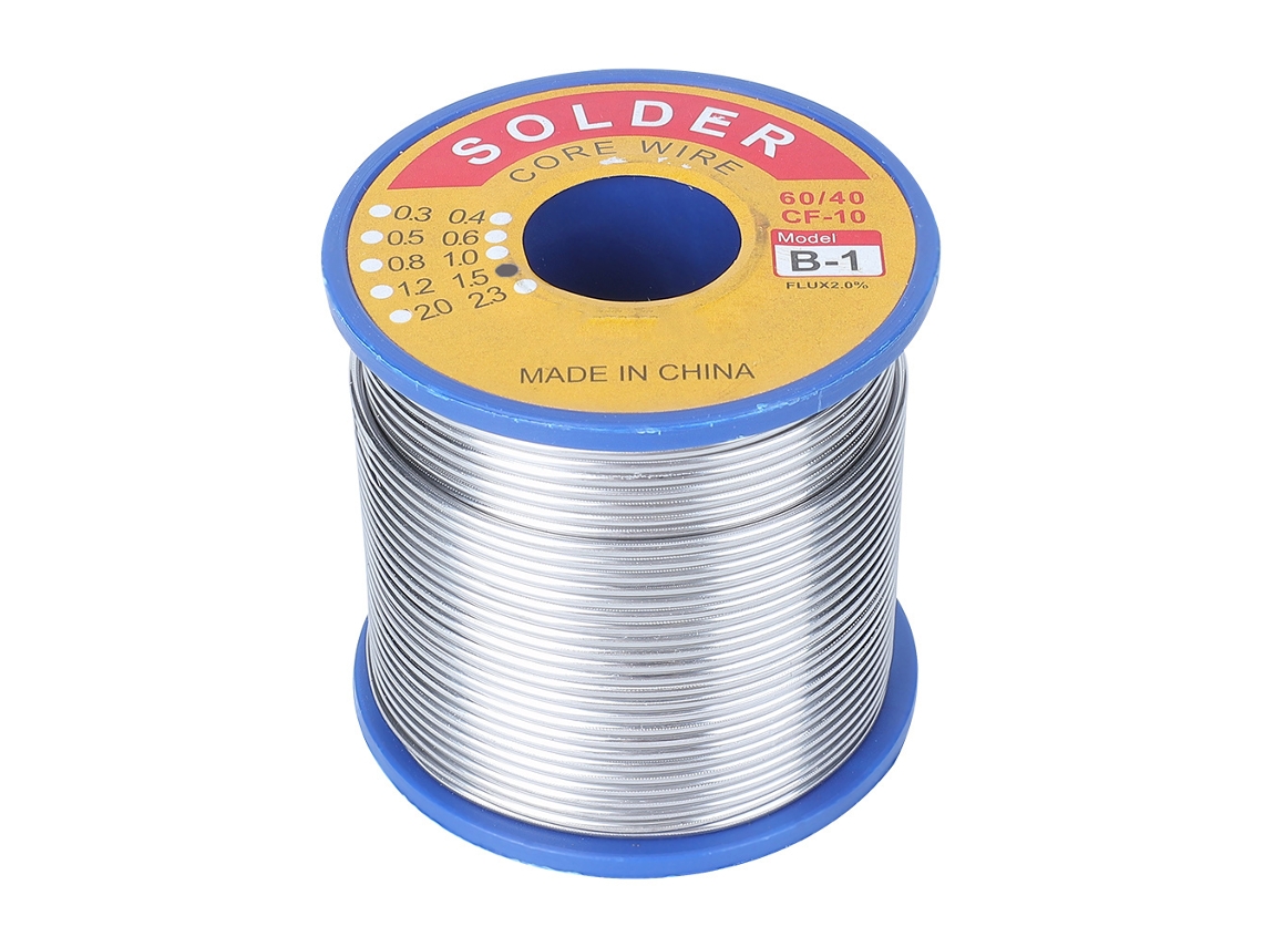Bobina De Alambre De Soldadura De Núcleo De Resina De Carbono Premium 60/40 Al 2%