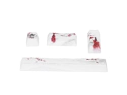 Kit De Teclas Personalizadas Diy Padrão Primavera De Neve Para Teclados Mecânicos Universais Acessórios De Substituição