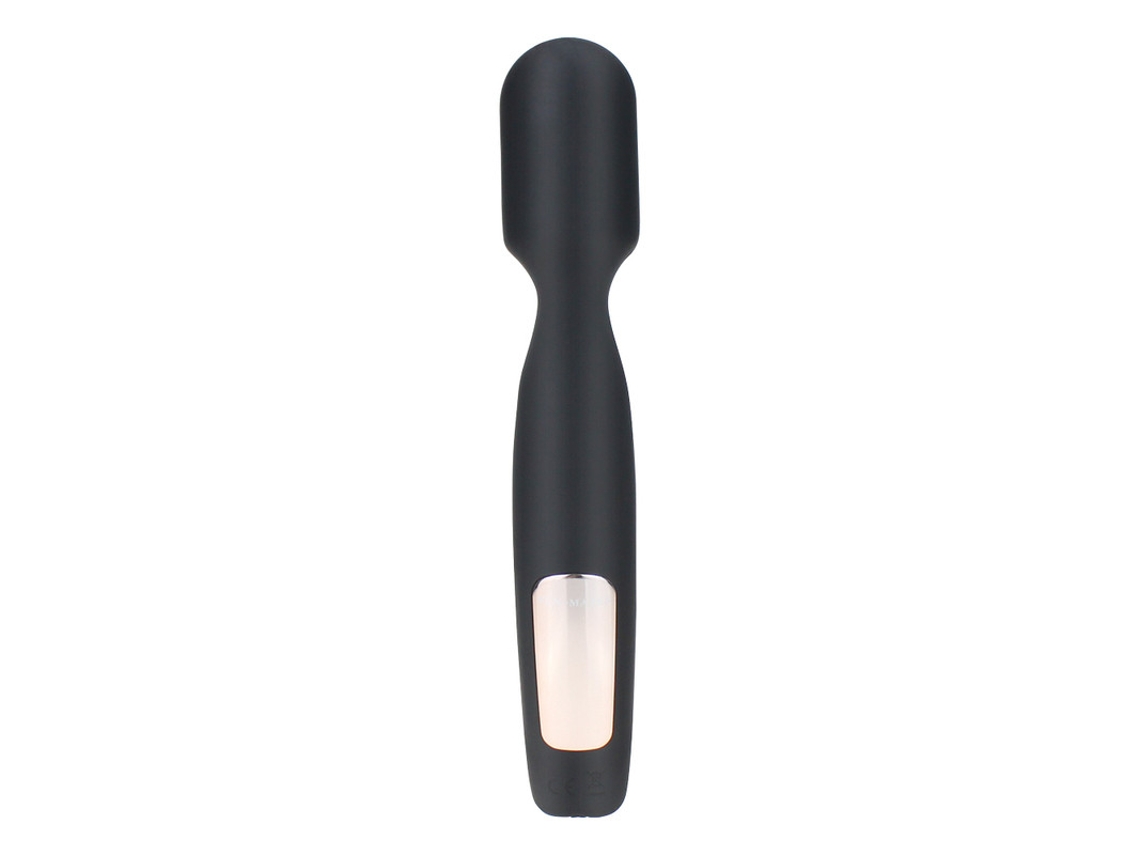 Vibrador De Masaje A Prueba De Agua De 16 Frecuencias Para Mujeres (negro)