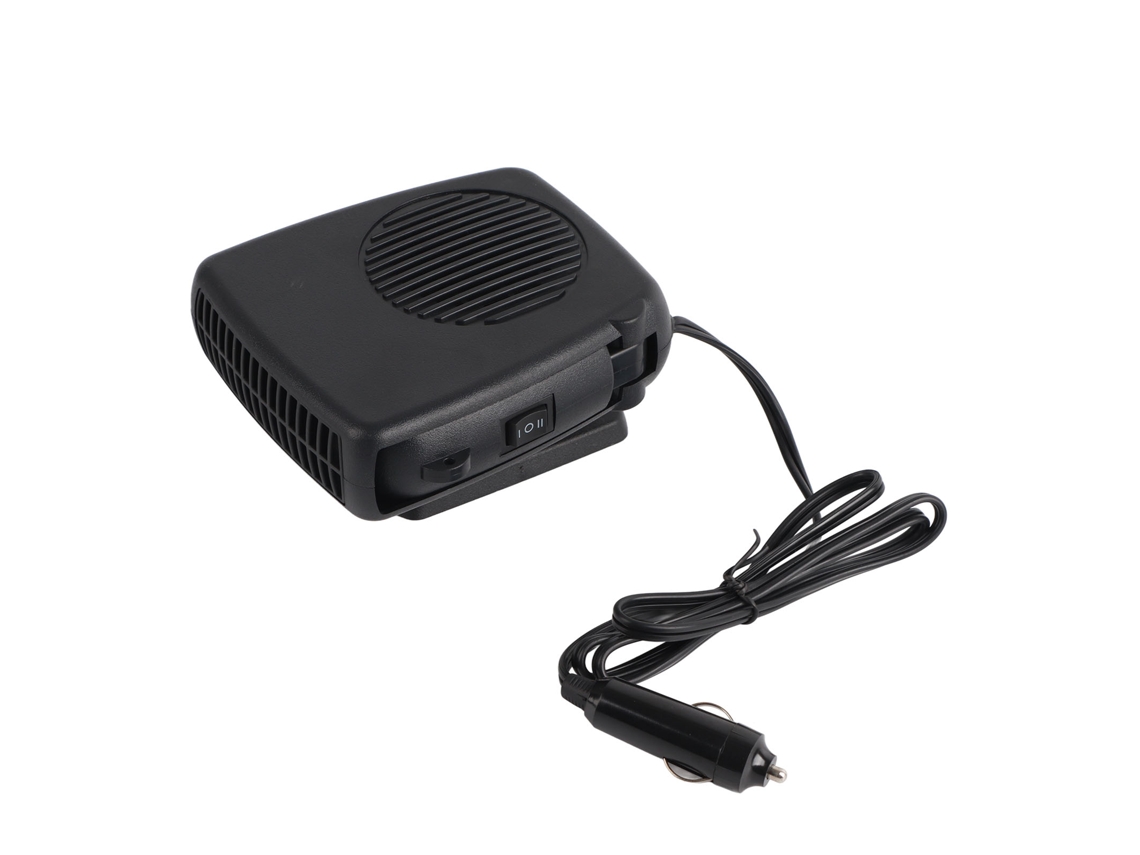 2026 Store-calentador Eléctrico De Coche 150w 24v Con Función De Enfriamiento Y Deshielo, Ventilador Para Cigarrillo Negro