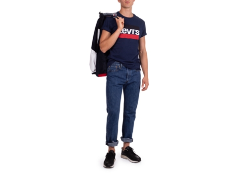 Camiseta de Hombre LEVIS Azul (XS)