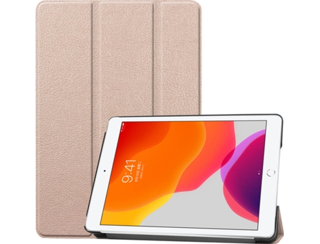 Carcasa Tablet iPad 10.2 2021 Book Cover Smart Sleep Rosa