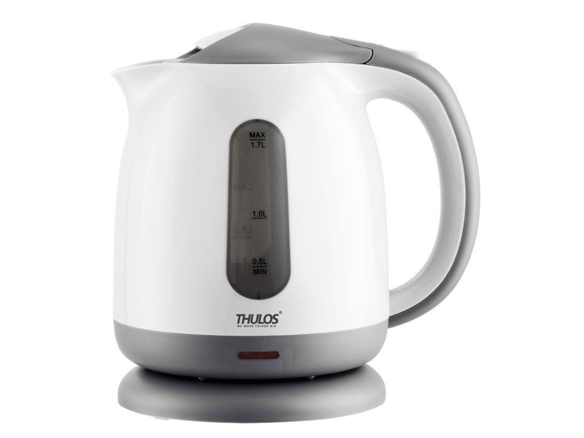 Hervidor de Agua Eficiente de 2200W con Filtro Extraíble Preparación Rápida y Limpia Descubre la rapidez y la pureza en cada taza con nuestro hervidor THULOS