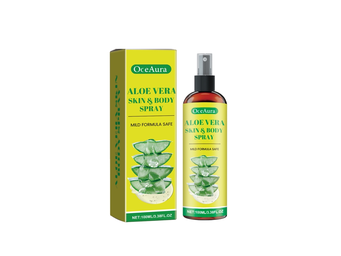 Spray calmante para la piel con aloe vera