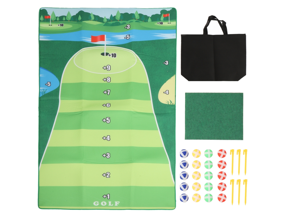 Set De Alfombra De Juego De Chipping Entrenamiento Para Adultos Y Niños Juegos Interiores Y Exteriores