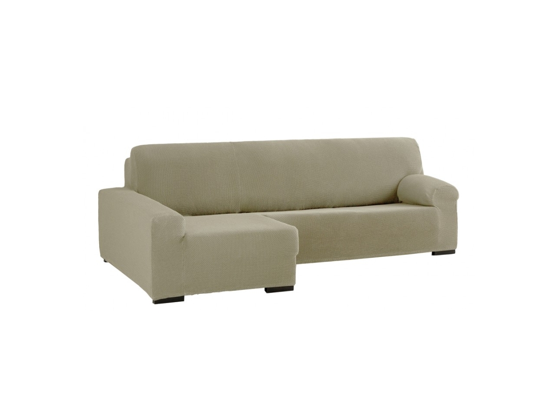 Funda Chaise Longue Bielástica Lisa de Jacquard Ef
