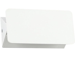 Espejo De Pared Led Giratorio Regulable De 3000k Y 6w, 16cm, Para Dormitorio, Oficina Y Hogar. Luz Ajustable.