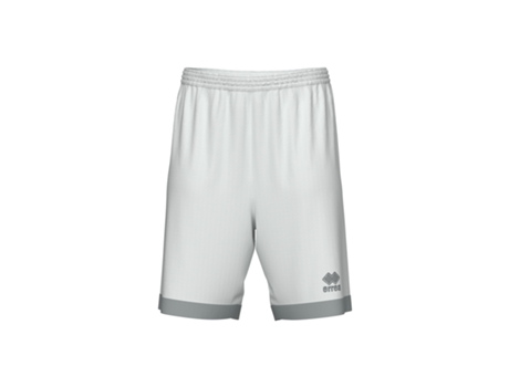 Pantalones Cortos para Baloncesto ERREA (Unisex - Blanco - M)
