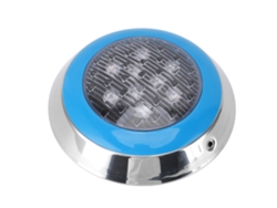 Luz LED sumergible 24v 9w empotrada para pared de piscina